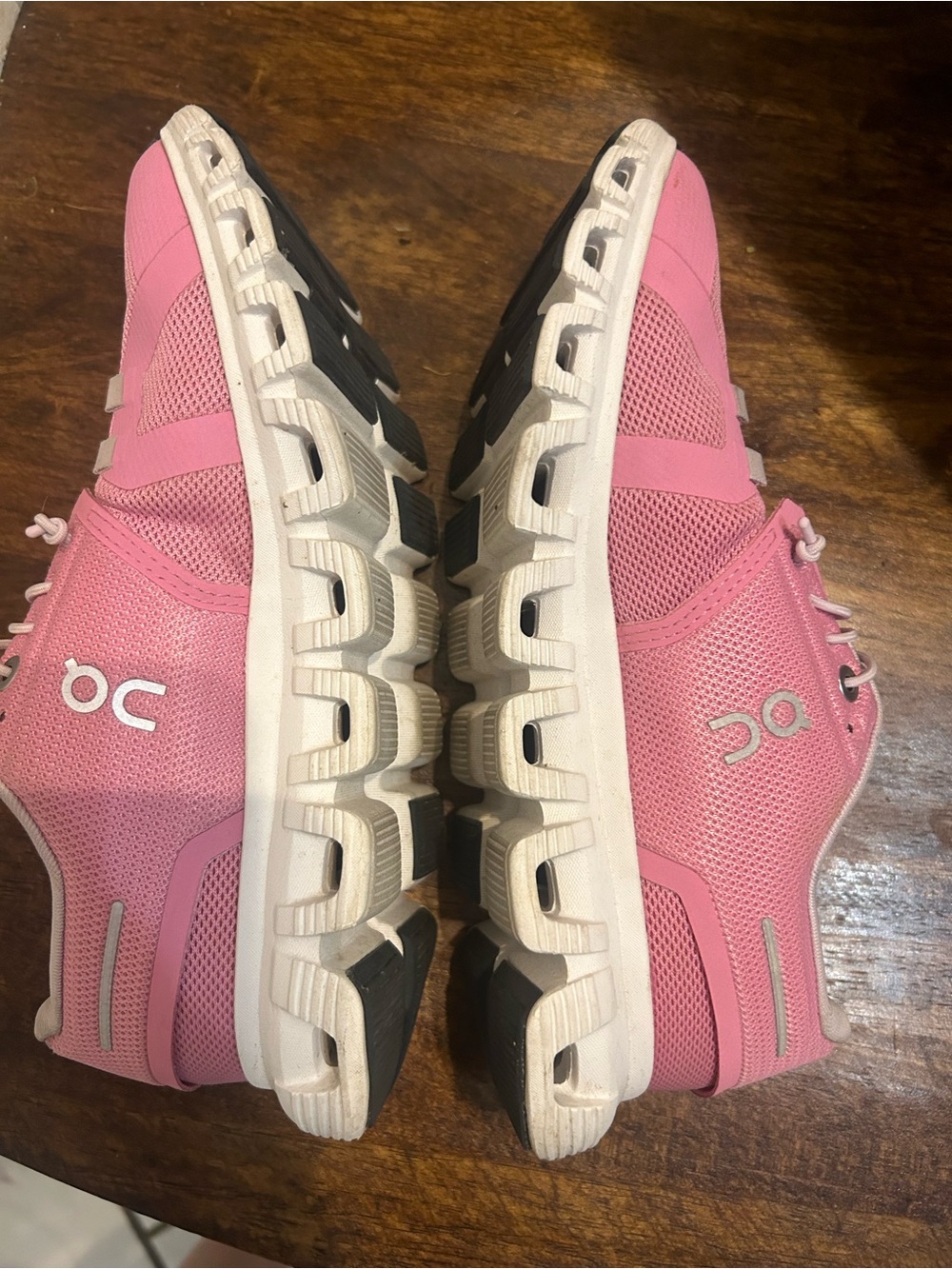 On Running Pink Women's Athletic Sneakers - Picture 6 of 11